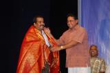 Shri Kumar Bhashyam honours ShrVenkitachalapathi